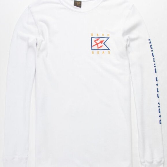 #15❤️ Brand new DARK SEAS Mark Flag Mens Thermal - Picture 1 of 2